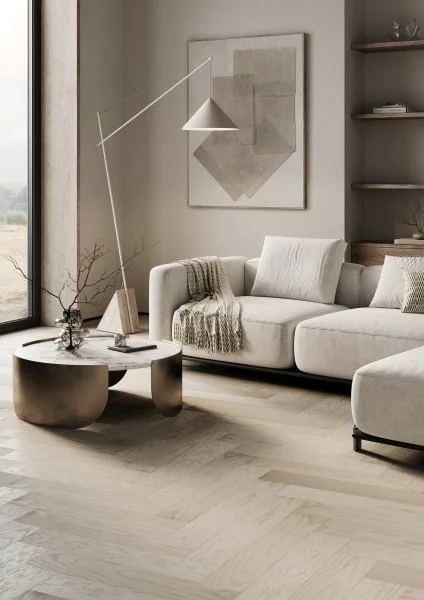 Паркетная доска Quartz Parquet Английская Ёлка Дуб Песочный 33-408 в Сургуте