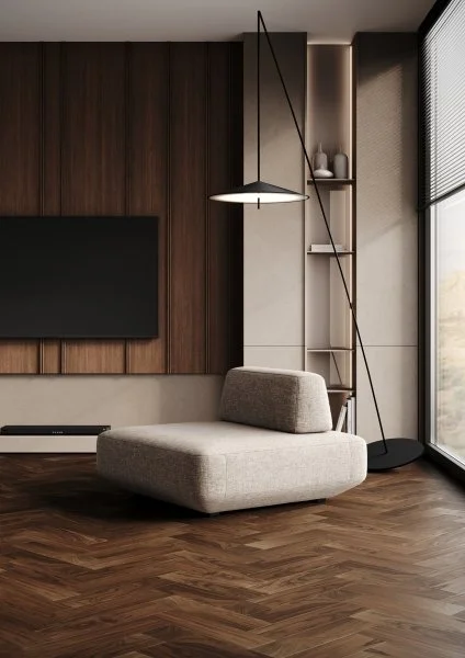 Паркетная доска Quartz Parquet Штучный паркет Орех Американский 44-400-29 в Сургуте