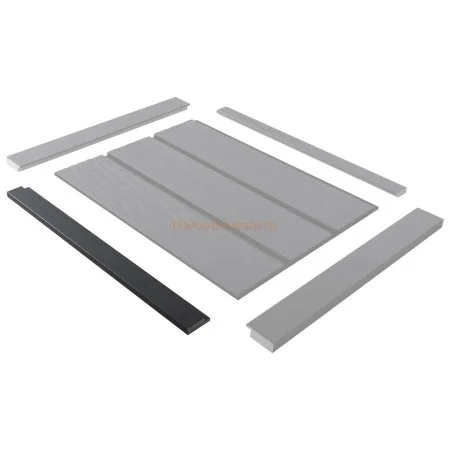 Финишный молдинг LF124A GR15K правый декорированный (42х12х2700мм) в Сургуте