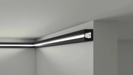 Профиль NMC Wallstyl IL12 Black (25х20х2000мм) в Сургуте