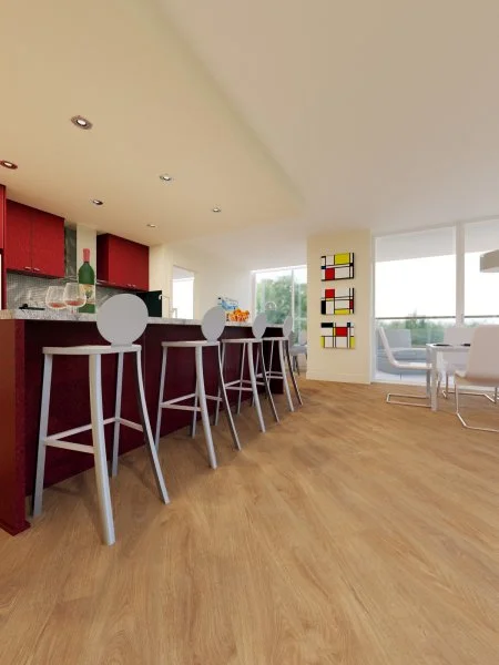 Кварц-виниловая плитка FineFloor Light Дуб Эно FF-1371 в Сургуте