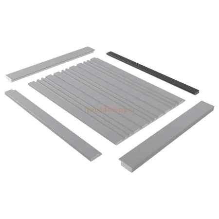 Финишный молдинг LF124B GR3 левый декорированный (31х12х2700мм) в Сургуте