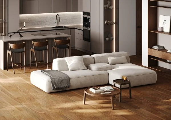 Паркетная доска Quartz Parquet Классик 5 мм Дуссия Африканская 550-63 в Сургуте