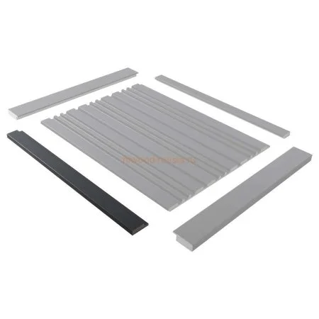 Финишный молдинг LF124A GR3 правый декорированный (42х12х2700мм) в Сургуте