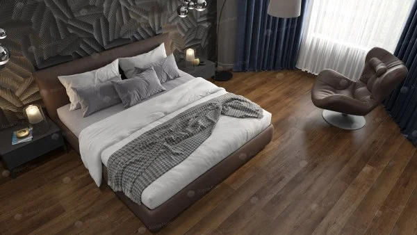 Кварц-виниловая плитка Alpine Floor Premium XL Дуб Шоколадный ЕСО 7-18, 8 мм. 43 класс в Сургуте