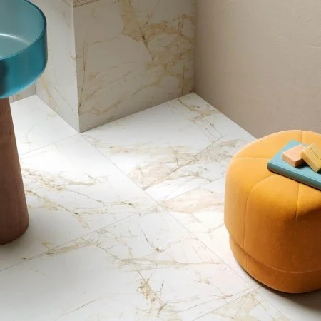 Керамогранит Coliseum Канова Уайт 60х120 (Натуральный и Реттифицированный) в Сургуте