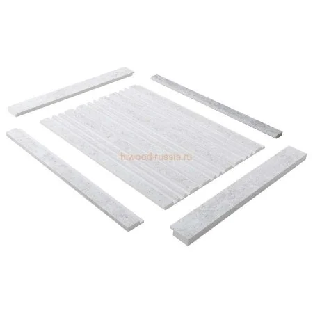 Финишный молдинг LF124B W50 левый декорированный (31х12х2700мм) в Сургуте