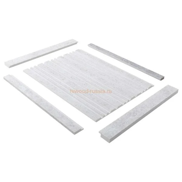 Финишный молдинг LF124B W50 левый декорированный (31х12х2700мм) в Сургуте