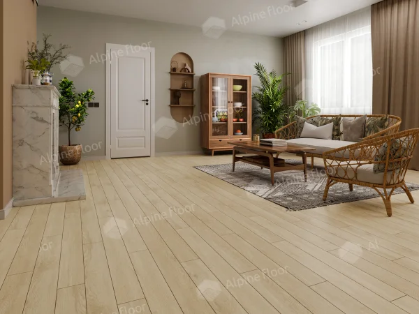 Каменно-полимерная плитка Alpine Floor Grand Sequoia Village Камфора ECO 11-507 4мм, 43 класс в Сургуте