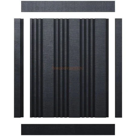 Финишный молдинг LF124B BK114K левый декорированный (31х12х2700мм) в Сургуте