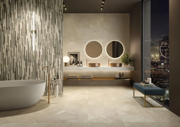 Керамогранит Italon Метрополис Вставка Стрип Ворм 26х75 (Натуральная) в Сургуте