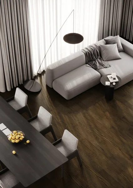 Паркетная доска Quartz Parquet Классик 5 мм Дуб Брауни 413 в Сургуте