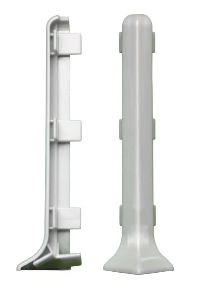 Наружный угол Bonkeel ПЛ60 серый (ПВХ) в Сургуте