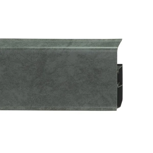 Пластиковый плинтус Royce №340 Мрамор Тёмный (80х24х2200мм) в Сургуте