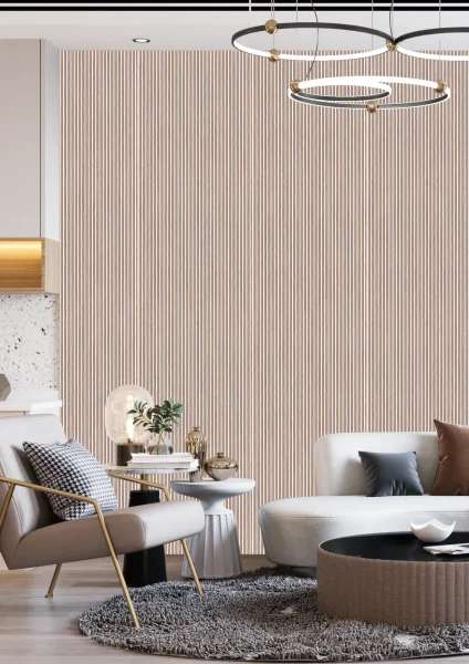 Декоративная панель для стен HiWood LV129 BR417N (120х12х2700мм) в Сургуте