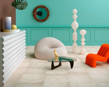 Керамогранит Coliseum Ривьера Уайт 60х60 (Натуральный и Реттифицированный) в Сургуте