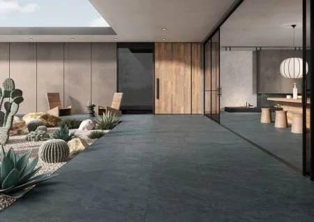 Керамогранит Vitra QuarStone Антрацит 60х60 (Натуральная и Реттифицированная) в Сургуте