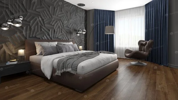 Кварц-виниловая плитка Alpine Floor Premium XL Дуб Шоколадный ЕСО 7-18, 8 мм. 43 класс в Сургуте