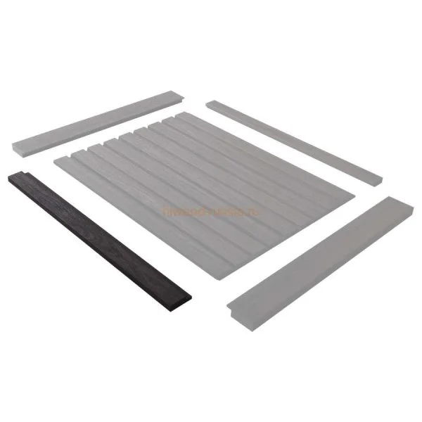 Финишный молдинг LF124A BR395 правый декорированный (42х12х2700мм) в Сургуте