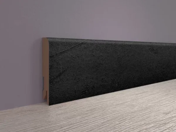 Плинтус MDF Bonkeel 24034 Чёрный Лофт (80х16х2400 мм) в Сургуте