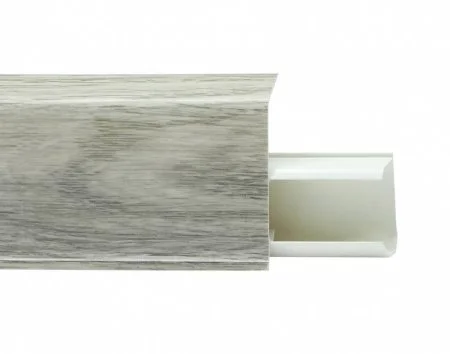 Пластиковый плинтус Royce №549 Дуб Альба (55х23х2200мм) в Сургуте
