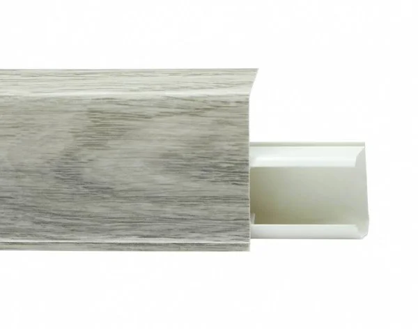 Пластиковый плинтус Royce №549 Дуб Альба (55х23х2200мм) в Сургуте
