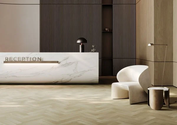 Кварц-виниловая плитка Fargo Herringbone 44-653-41 Дуб Атлантик в Сургуте