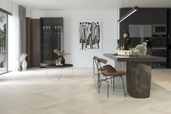 Паркетная доска Quartz Parquet Английская Ёлка Дуб Песочный 33-408 в Сургуте