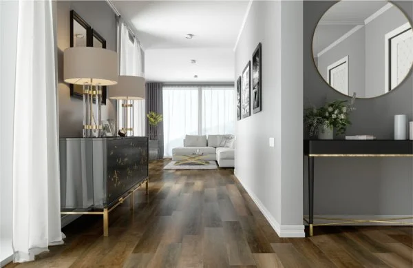 Кварц-виниловая плитка Refloor Fargo Comfort 61W921 Дуб Прага (Градиент) в Сургуте