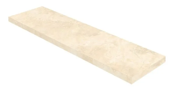 Керамогранит Coliseum Аурелия Уайт Ступень угловая правая (Натуральный, 33х120) в Сургуте