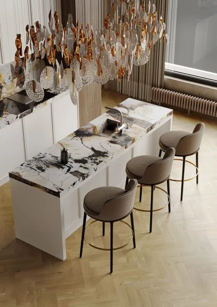 Кварц-виниловая плитка Fargo Herringbone 44-720-16 Дуб Копенгаген в Сургуте