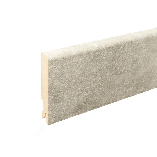 Плинтус MDF Bonkeel 24066 Бетон Лофт Светлый (80х16х2400 мм) в Сургуте