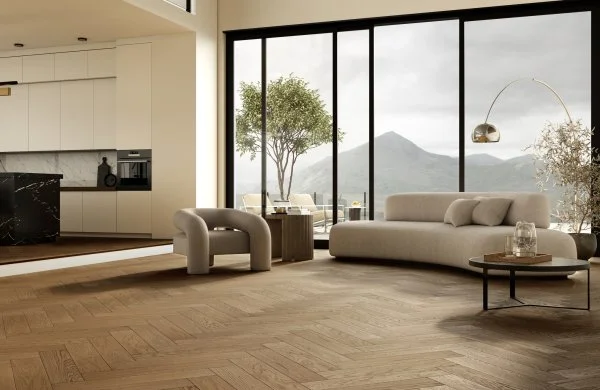 Паркетная доска Quartz Parquet Английская Ёлка Дуб Рустикальный 33-410 в Сургуте