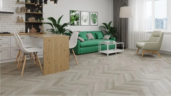 Кварц-виниловая плитка Alpine Floor Chevron Дуб Фантазия ECO 20-1 (2,5 мм. 43 класс) в Сургуте
