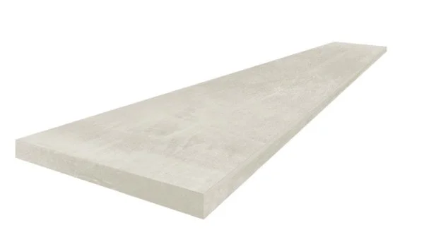 Керамогранит Coliseum Экспо Уайт Ступень угловая левая (Натуральный, 33х60) в Сургуте