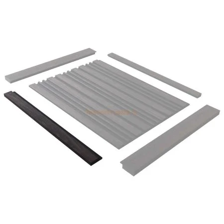 Финишный молдинг LF124A BR395K правый декорированный (42х12х2700мм) в Сургуте