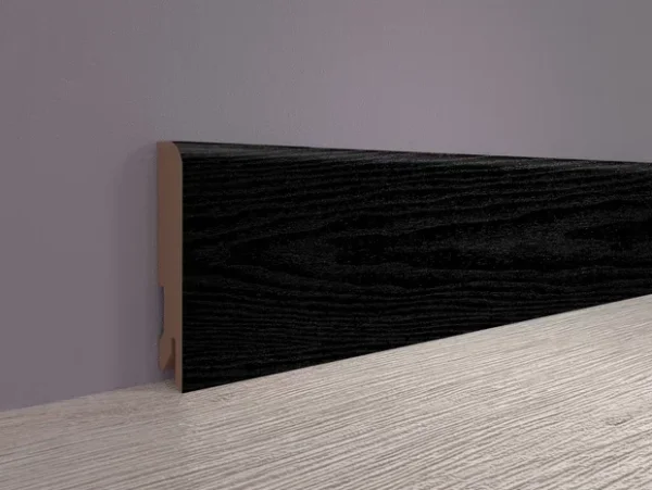 Плинтус MDF Bonkeel 24033 Чёрное Дерево (80х16х2400 мм) в Сургуте
