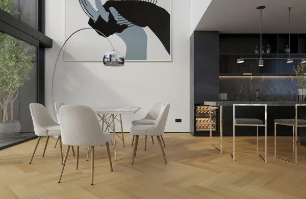 Паркетная доска Quartz Parquet Английская Ёлка Дуб Тоскана 33-407 в Сургуте