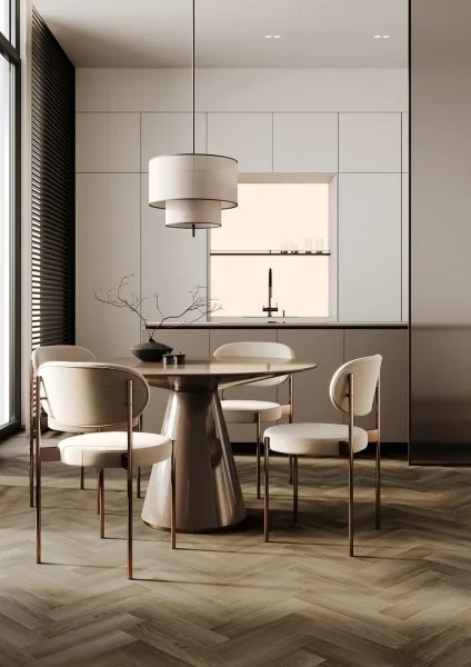 Кварц-виниловая плитка Fargo Herringbone 44-4105-12 Дуб Ванкувер (Градиент) в Сургуте