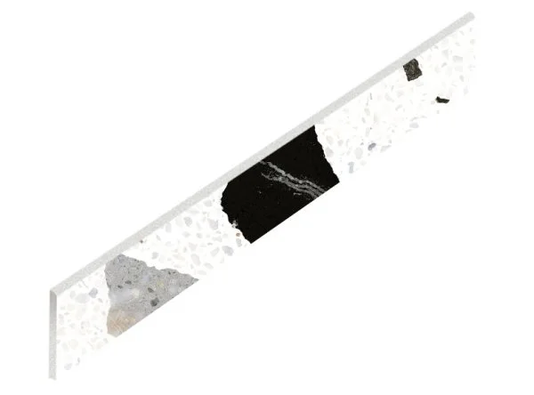 Керамогранит Coliseum Палладио Уайт Плинтус (Натуральный, 7,2х60) в Сургуте