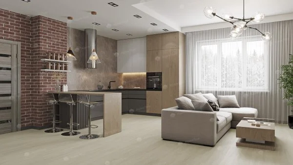 Каменно-полимерная плитка Alpine Floor Solo Ленто ECO 14-5, 3,5 мм 34 класс в Сургуте