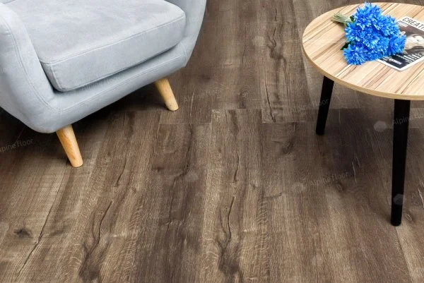 Каменно-полимерная плитка Alpine Floor Real Wood Дуб Vermont ECO 2-3, 6 мм 43 класс в Сургуте