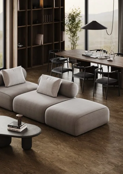 Паркетная доска Quartz Parquet Штучный паркет Дуб Брауни 44-413 в Сургуте