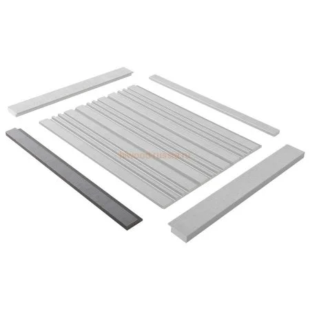 Финишный молдинг LF124A S339S правый декорированный (42х12х2700мм) в Сургуте