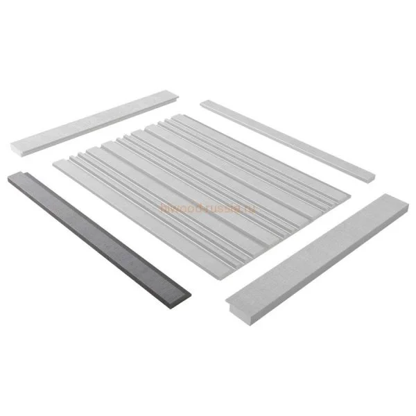 Финишный молдинг LF124A S339S правый декорированный (42х12х2700мм) в Сургуте