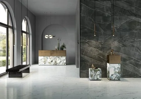 Керамогранит Vitra SityMarble Калакатта Блэк 60х120 (Лаппатированная и Реттифицированная) в Сургуте
