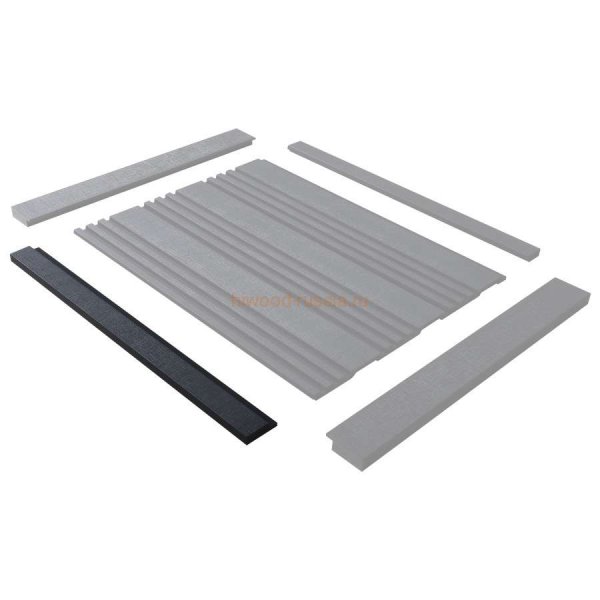 Финишный молдинг LF124A BK114K правый декорированный (42х12х2700мм) в #REGION_NAME_DECLINE_PP#