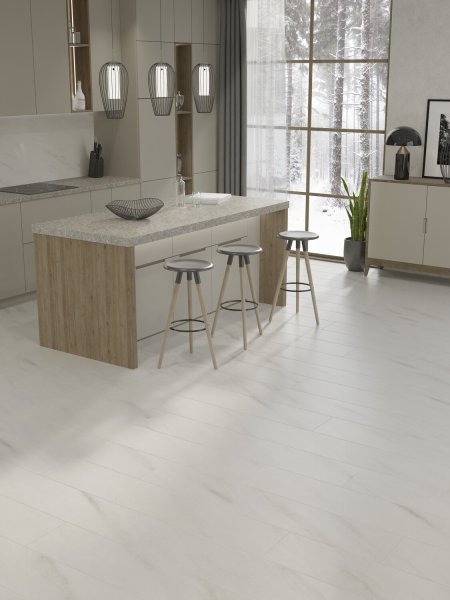 Ламинат Egger PRO 8/33 4V Large Aqua+ Мрамор Леванто белый EPL245 в #REGION_NAME_DECLINE_PP#